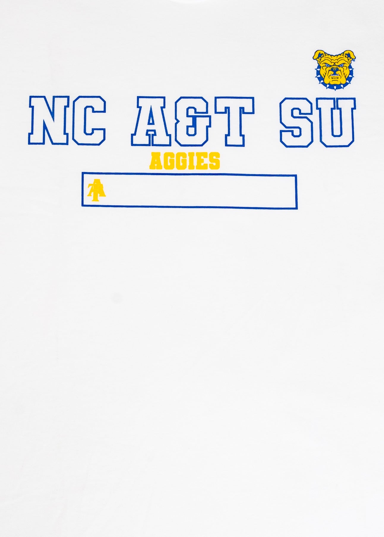 NCA&T SU Athletics T-shirt - 9tofive Shop - 95C-AT002GL